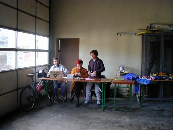 Le bureau d'accueil
